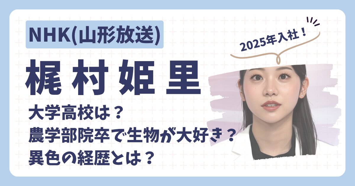 梶村姫里アナのアイキャッチ画像