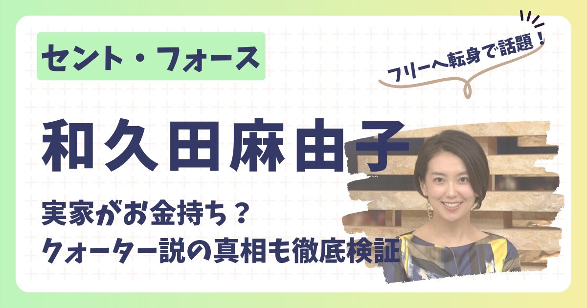 和久田麻由子アナのアイキャッチ画像